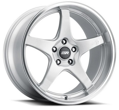 ESR AP5 Hyper Silver Machined Lip 18x9.5 5x120 et35 cb72.6