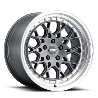 ESR CS3 MATTE GRAPHITE/MATTE MACHINE LIP 18x8.5 5X100 ET30 cb72.6