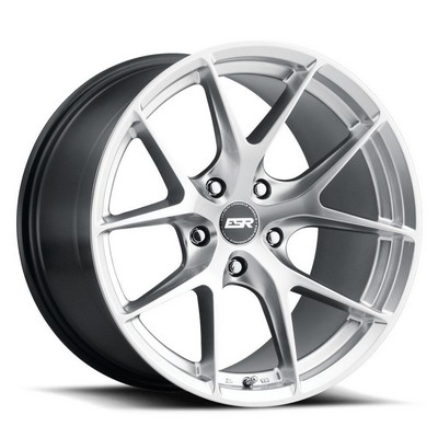 ESR RF2 Hyper Silver 18x8.5 5X112 et30 cb66.6