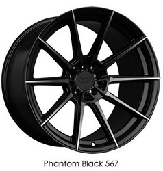 XXR 567 Phantom Black 18x8.5 5x100/5x114.3 et35 cb73.1