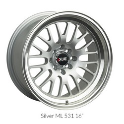 XXR 531 Hyper Silver / ML 18x8.5 5x112/5x120 et35 cb73.1