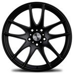 AV-32 MATTE BLACK 18x9.5 5x114.3 et35 cb73.1