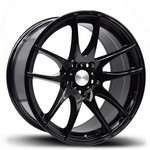 AV-32 GLOSS BLACK 18x8.5 5x114.3 et35 cb73.1