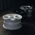 ESR AP5C Gloss White 18x8.5 5X112 et40 cb66.6