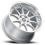 ESR CS12 HYPER SILVER MACHINE LIP 18x9.5 5X114.3 ET22 CB72.6