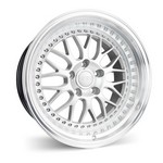 ESR SR01 HYPER SILVER/MACHINE LIP 18x8.5 5X114.3 ET30 cb72.6