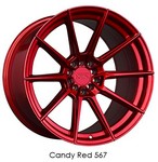 XXR 567 Candy Red 18x9.5 5x100/5x114.3 et20 cb73.1